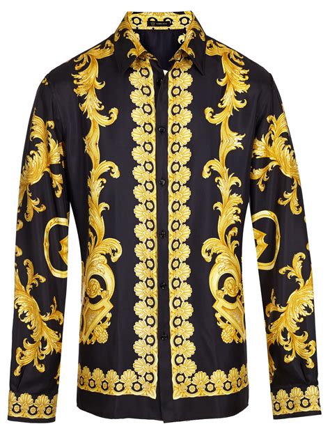 versace herren hemd sale|Versace clothing.